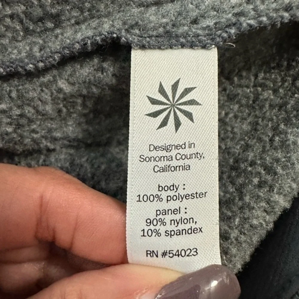 Athleta Truckee Grey & Grey Heathered Jacket‎
